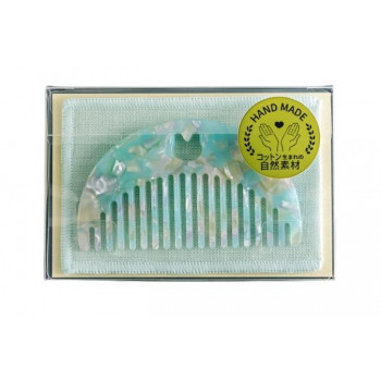 eclat. エクラ コンパクトコーム ねこ 携帯袋つき ED-102