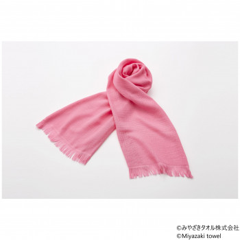 みやざきタオル 今治マフラー シーズン 160cm×34cm No.24 カーネーションピンク