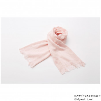 みやざきタオル 今治マフラー シーズン 160cm×34cm No.28 ベビーピンク