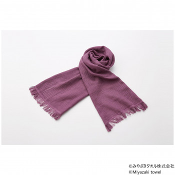 みやざきタオル 今治マフラー シーズン 160cm×34cm No.33 グレープ