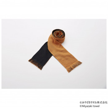 みやざきタオル 今治マフラー イロアソビ 160cm×14cm No.19 アプリコット
