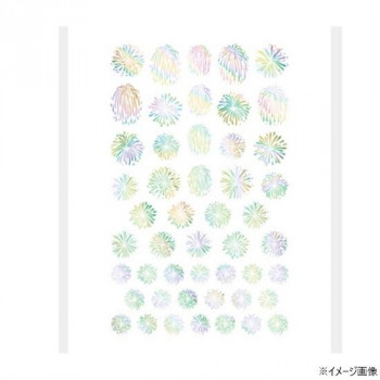 TSUMEKIRA(ツメキラ) ネイルシール(ジェル専用) es 花火 レインボー ES-FIW-003