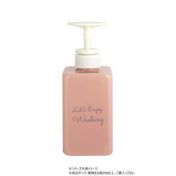 NEW　Push　Dispenser 400ml ピンク 806358