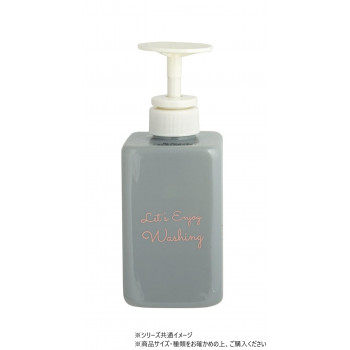 NEW　Push　Dispenser 400ml グレー 806341