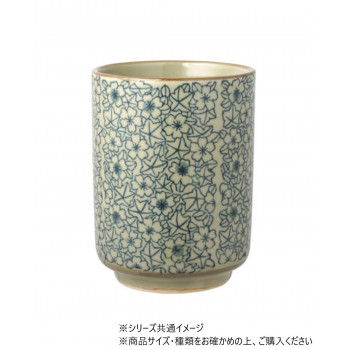 花紋　湯呑 703763