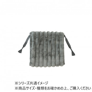 ラビットファー巾着 L グレー 14124695029