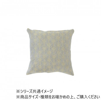 クッションカバー ジャガード モザイクタイル グレー 15624883359