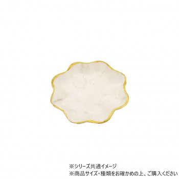カピストレイ ゴールドリム フラワー 10224810444