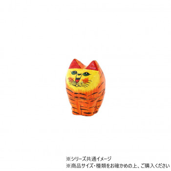 ペーパーマッシュ立ちネコ トラ 32522811295