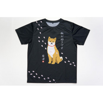 フレンズヒル Tシャツ L サクラダシバタ ブラック IS-210-149