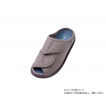 あゆみオープンフィット 2237 LL ブラウン 466216 W2275