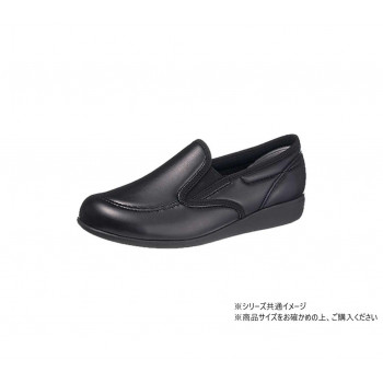 快歩主義 L172 婦人用 23.0cm ブラックスムース 513792 W2765