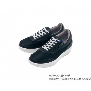 blu ブリュー コンフォートシューズ アネモネ 男女兼用 27.5cm ブラック 486628 W2574