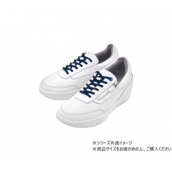blu ブリュー コンフォートシューズ アネモネ 男女兼用 27.5cm ホワイト 486642 W2574