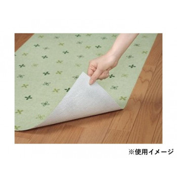 消臭ポータブルトイレマット KC-01 グリーン 278839 T0655