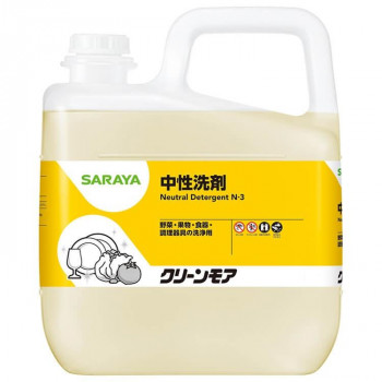 サラヤ 中性洗剤 クリーンモア 5kg 32369