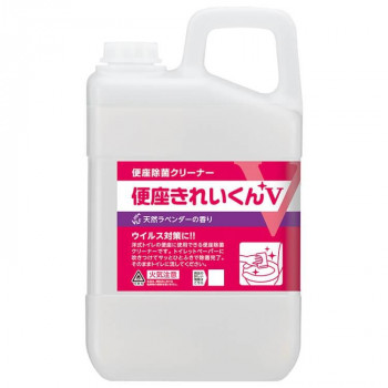 サラヤ 便座きれいくんVラベンダー 3L 50277
