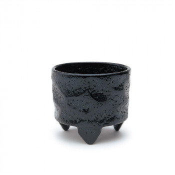 日本香堂 黒釉 香器 79643