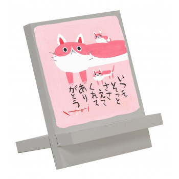 ユーパワー 糸井忠晴 イーゼルアート 「ありがとう」 IT-00937