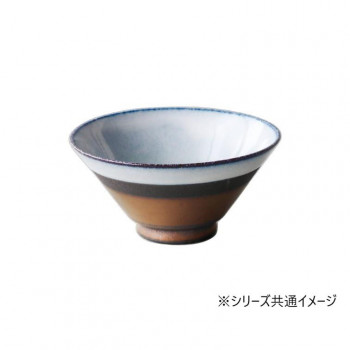 清風 せいふう うのふ金彩 白茶碗 TB-966