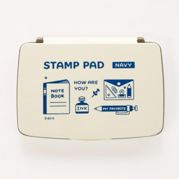 eric STAMP PAD スタンプパッド ネイビー SPE-N22