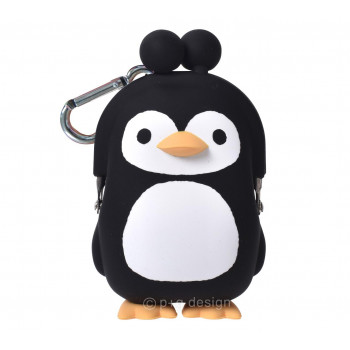 ピージーデザイン 3D POCHIFRIENDS PENGUIN(スリーディーポチフレンズペンギン) アイスブラック