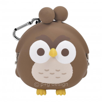 7D POCHIFRIENDSBIRD(スリーディーポチフレンズバード) OWL(ビターブラウン)