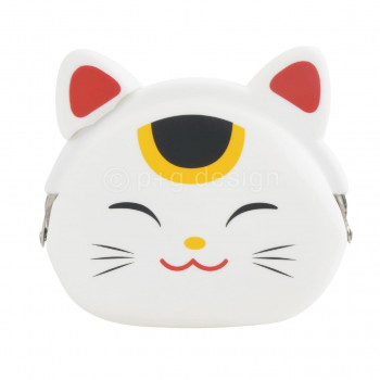 ピージーデザイン MiMiPOCHI JAPAN(ミミポチジャパン) 招き猫　白