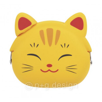 ピージーデザイン MiMiPOCHI JAPAN(ミミポチジャパン) 招き猫　黄