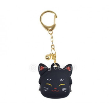 ピージーデザイン POCHI-BitJAPAN(ポチビットジャパン) 招き猫　黒