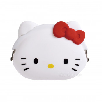 ピージーデザイン MiMi POCHIHELLO KITTY(ミミポチハローキティ) ホワイト