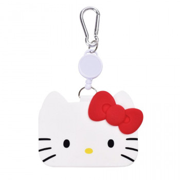 ピージーデザイン HELLO KITTYパスケース(ハローキティパスケース) ホワイト