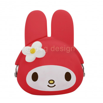 ピージーデザイン MiMi POCHIBIマイメロディ(ミミポチビマイメロディ) レッド