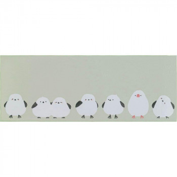オカトー Fluffit  インテリアマット 45×120cm コトリ