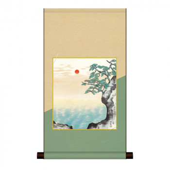 色紙掛・色紙セット 横山大観 海暾 31×57cm NT2HEM-026