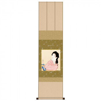 色紙掛・色紙セット 上村松園 娘深雪 31×125cm NS2KIC-004
