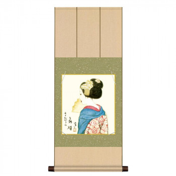 色紙掛・色紙セット 竹内栖鳳 舞姫 31×75cm NY2YAC-001