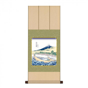 色紙掛・色紙セット 葛飾北斎 東海道江尻田子の浦略図 31×75cm UF2YAC-001