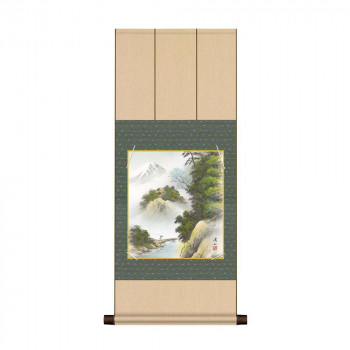 色紙掛・色紙セット 伊藤渓山 富士清風 31×75cm FU2YAC-002