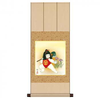 色紙掛・色紙セット 美原如舟 金太郎 31×75cm TS2YAC-004