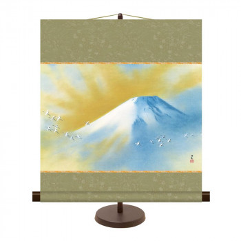 和風モダン掛 横山大観 霊峰飛鶴 44.5×50cm KM2G8-002