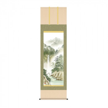 掛軸 清水玄澄薫風蒼水 54.5×190cm KZ2B1-N050