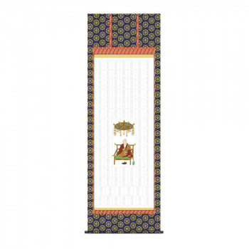 納経集印掛軸 四国八十八ヶ所巡礼 65×195cm N1-001