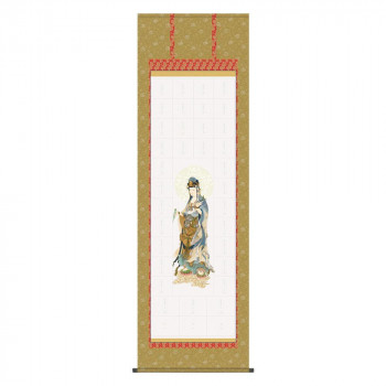 納経集印掛軸 坂東三十三ヶ所巡礼 54.5×185cm N2-002