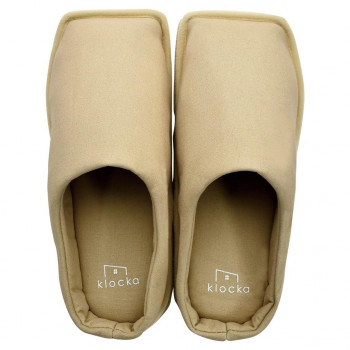 klocka おそうじスリッパ (L) BEIGE ベージュ A607BE