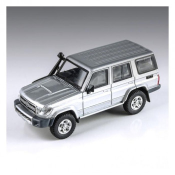 JADI トヨタ ランドクルーザー LC76 シルバーパール LHD 1/64スケール PA55312