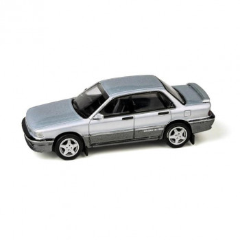 JADI 三菱 ギャラン VR-4 1988 グレースシルバー/シャトーシルバー RHD 1/64スケール PA65110