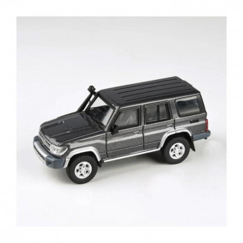 JADI トヨタ ランドクルーザー LC76 14 Graphite グレー RHD 1/64スケール PA65315