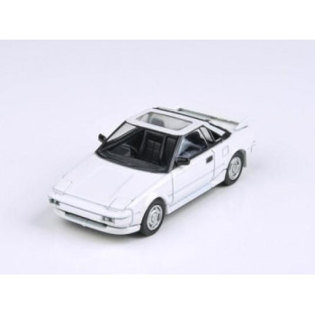 JADI トヨタ MR2 Mk1 85 スーパーホワイト RHD 1/64スケール PA65362