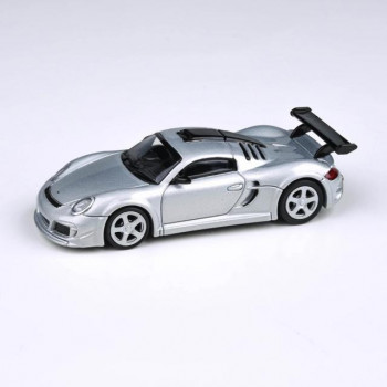 JADI RUF CTR3 クラブスポーツ 12 シルバー RHD 1/64スケール PA65382